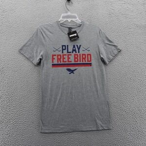 BreakingT Play Free Bird TShirt Mens Small Graphic Tee Short Sleeve NWT‎